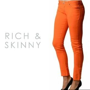 Rich&Skinny Orange Skinny Jeans